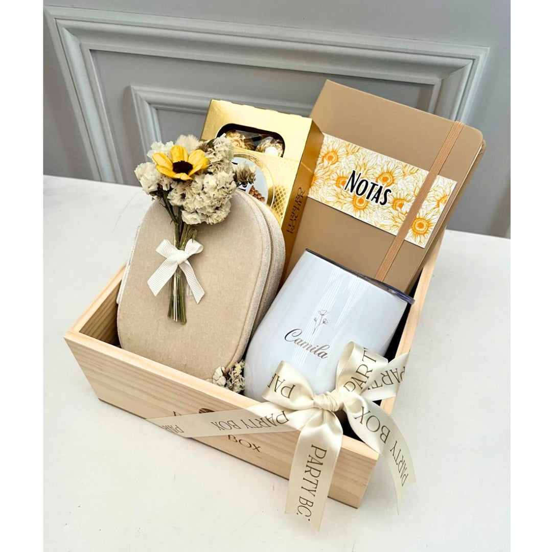 GIFT BOX DETALLE AMARILLO