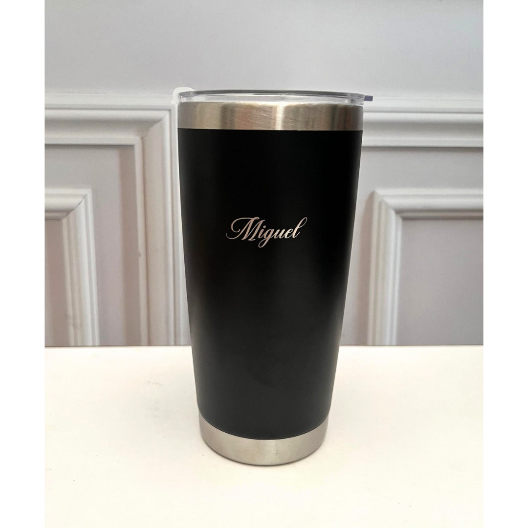 VASO TÉRMICO NEGRO 600 ML