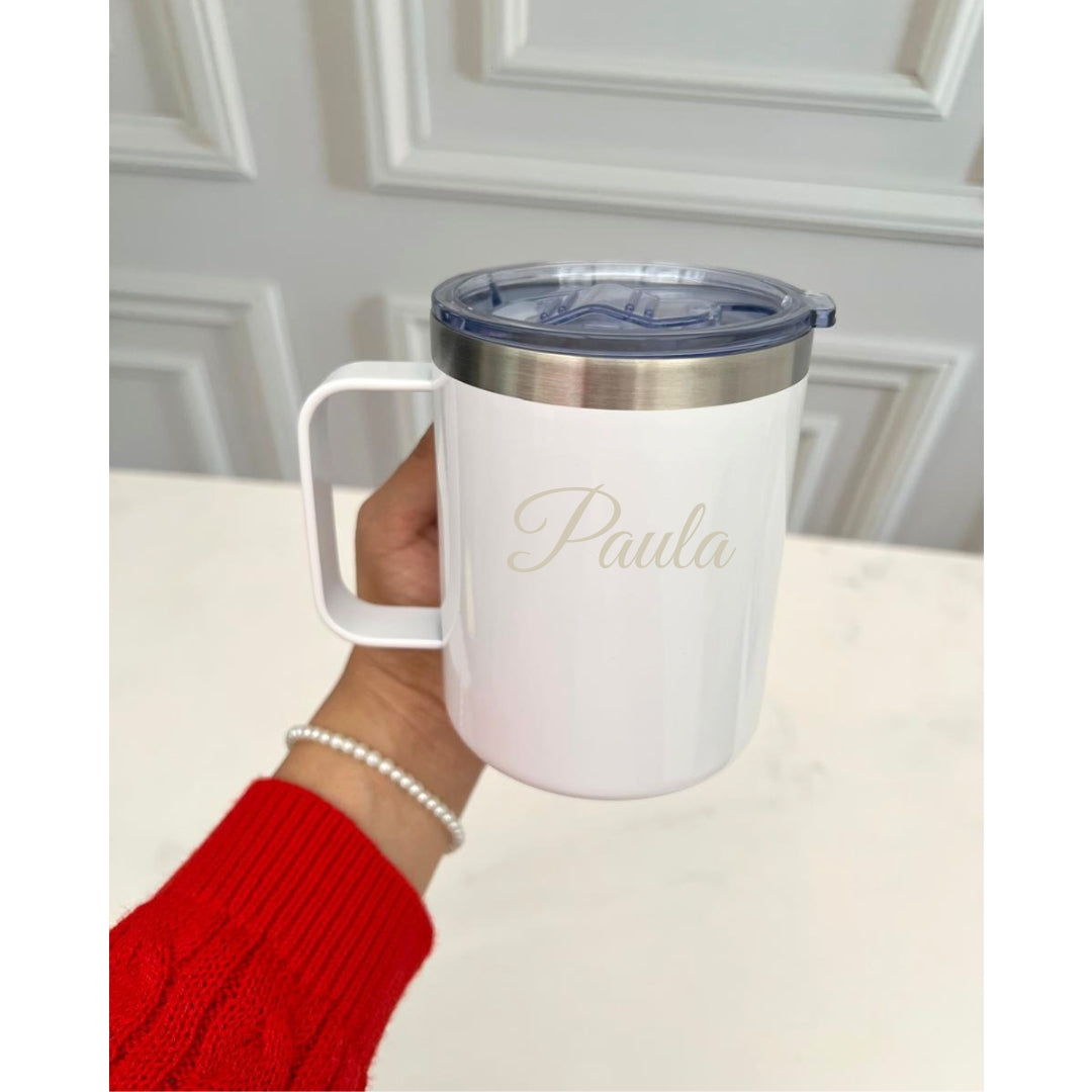 TAZA TÉRMICA BLANCA